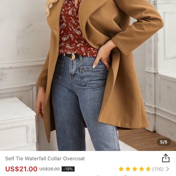 Tan jacket - Picture 2 of 2